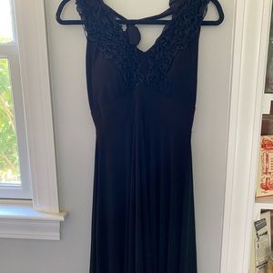 Little black halter dress